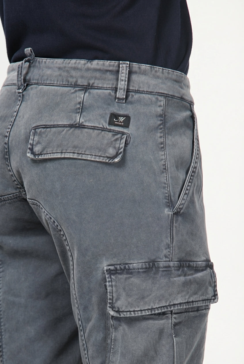 Chile Cargo-Hose Herren aus Stretch-Gabardine, Extra Slim Fit ①