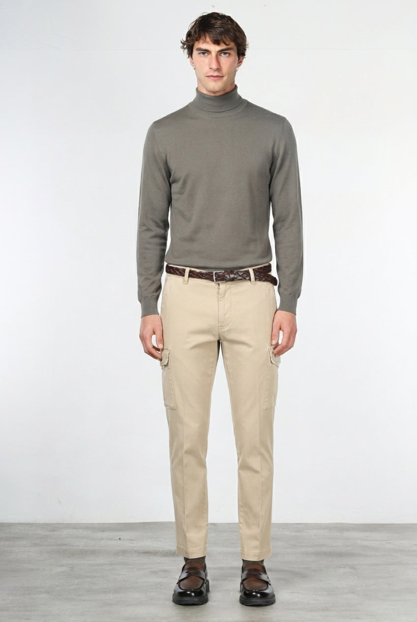 Chile Cargohose für Herren aus Stretch-Gabardine, Extra Slim Fit ①