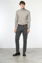 Chile pantalone cargo uomo in gabardina stretch extra slim fit ①