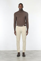Chile pantalone cargo uomo in velluto 500 righe extra slim fit ①