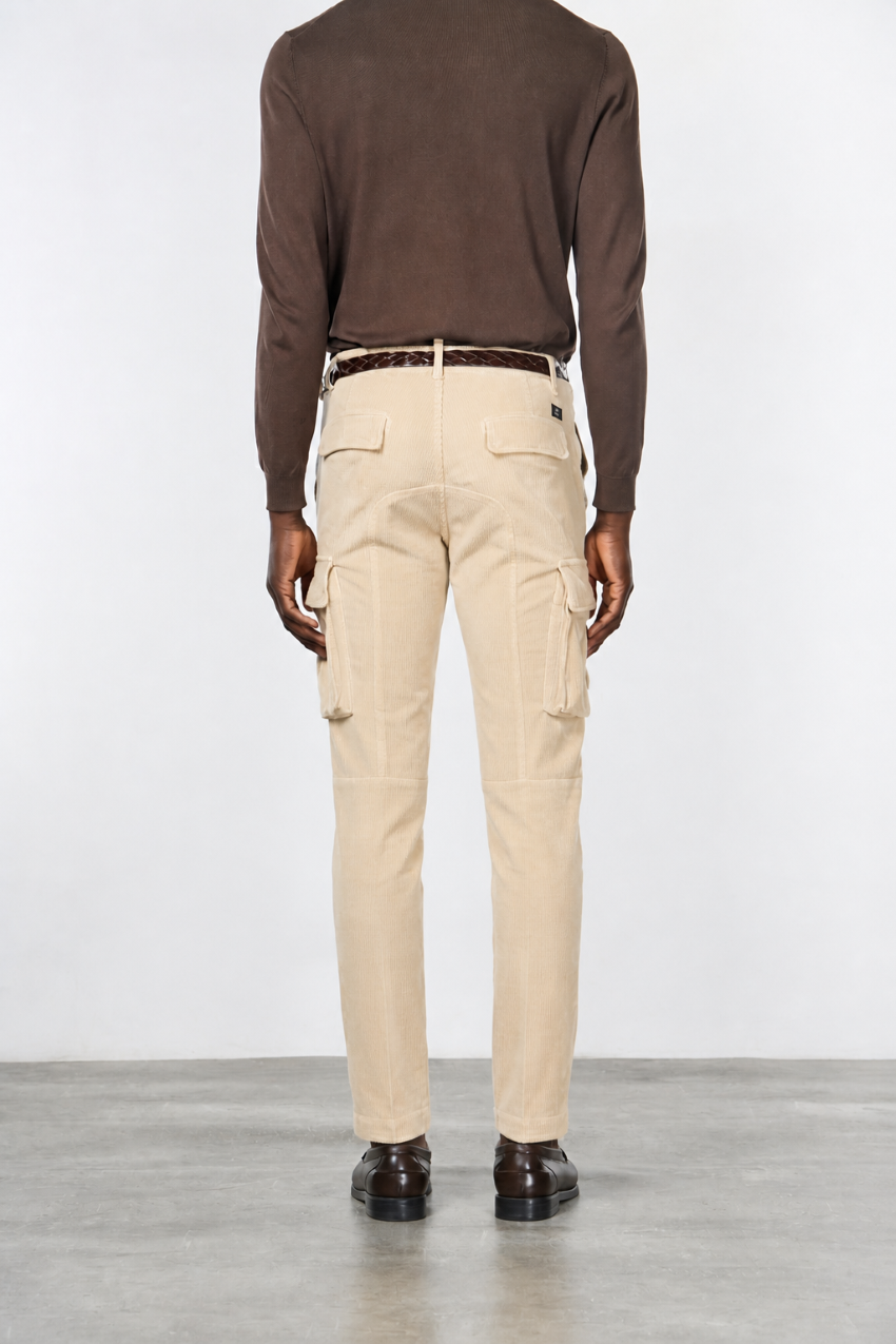 Chile Cordhose Herren in 500-Rippen-Cord Extra Slim Fit ①