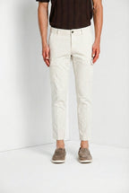 Chile pantalone cargo uomo in raso stretch extra slim fit ①