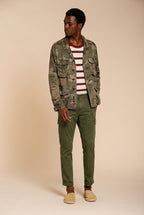 Chile Herren Cargo Hose aus Stretch-Satin extra slim fit ①