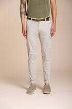 Chile Hose Cargo Herren aus Stretch-Satin extra slim fit ①