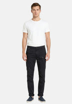 George Coolpocket pantalone cargo uomo in twill leggero stretch Logo Edition carrot fit ①