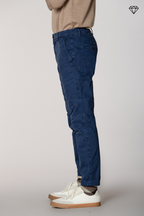 John Coolkhinos pantalon chino homme en gabardine logo edition carrot fit ①