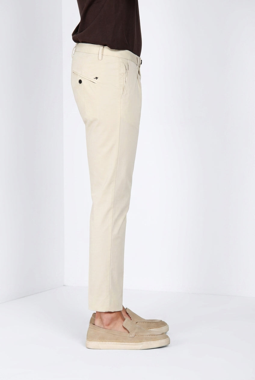 Osaka 1 Pince delamere men's chino pants stretch gabardine carrot fit