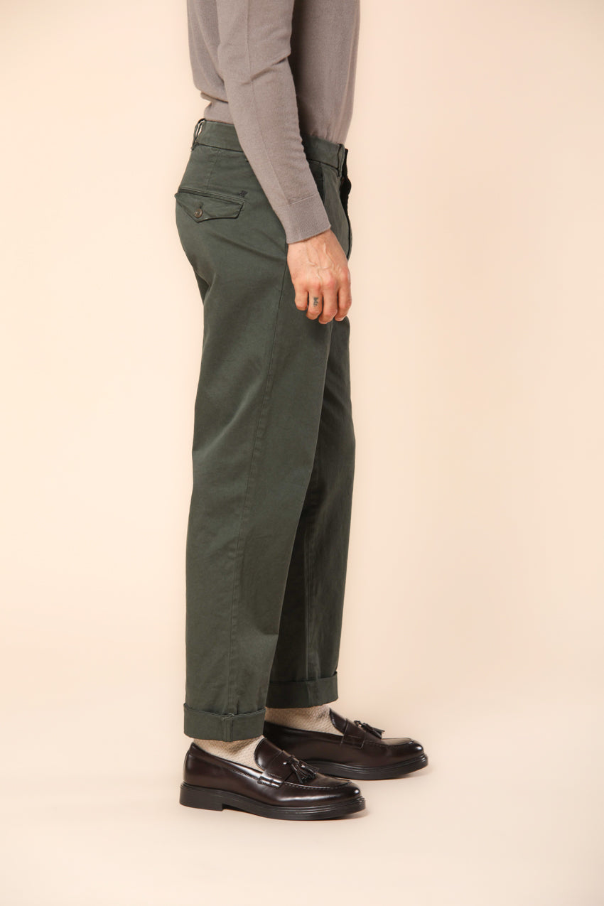 Chinos 22 pantalon chino homme en gabardine coupe relaxed