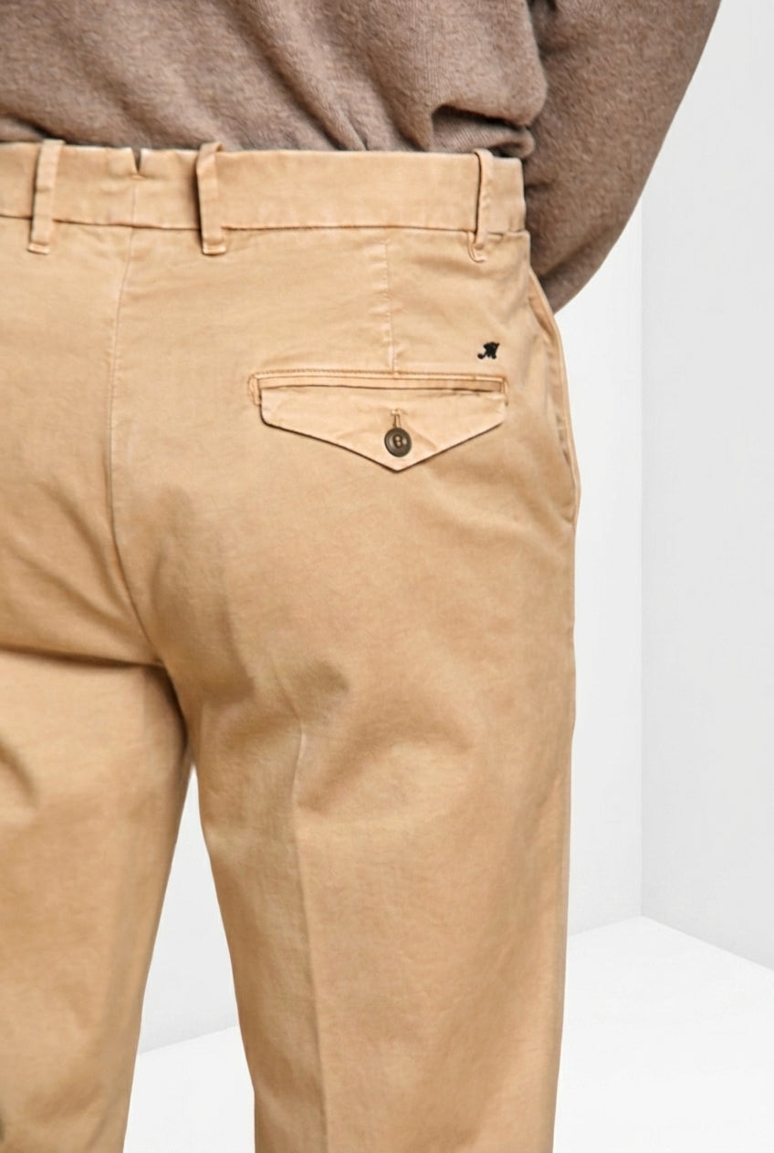 Chinos pantalon chino homme en gabardine relaxed fit