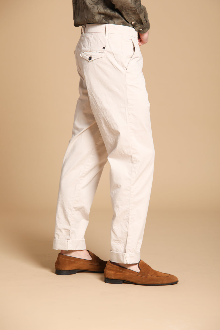 Chinos 22 pantalon chino homme en coton pima léger stretch relaxed fit