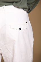 Pinces 22 men's chino pants in Oxford canvas with a relaxed fit