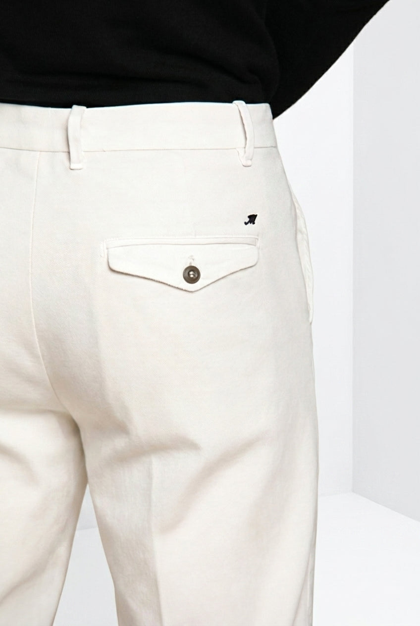 Chinos pantalon chino homme en gabardine relaxed fit