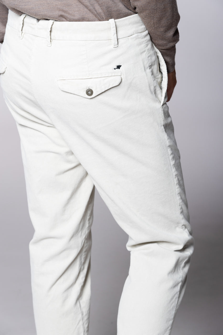 Chinos pantalone chino uomo in velluto 1000 righe relaxed fit