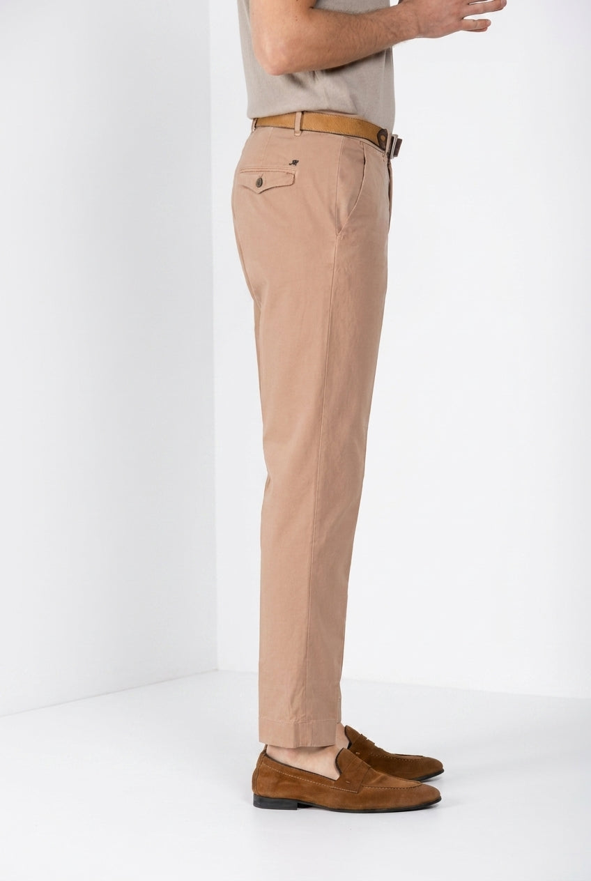 Chinos pantalon chino homme en toile oxford relaxed fit