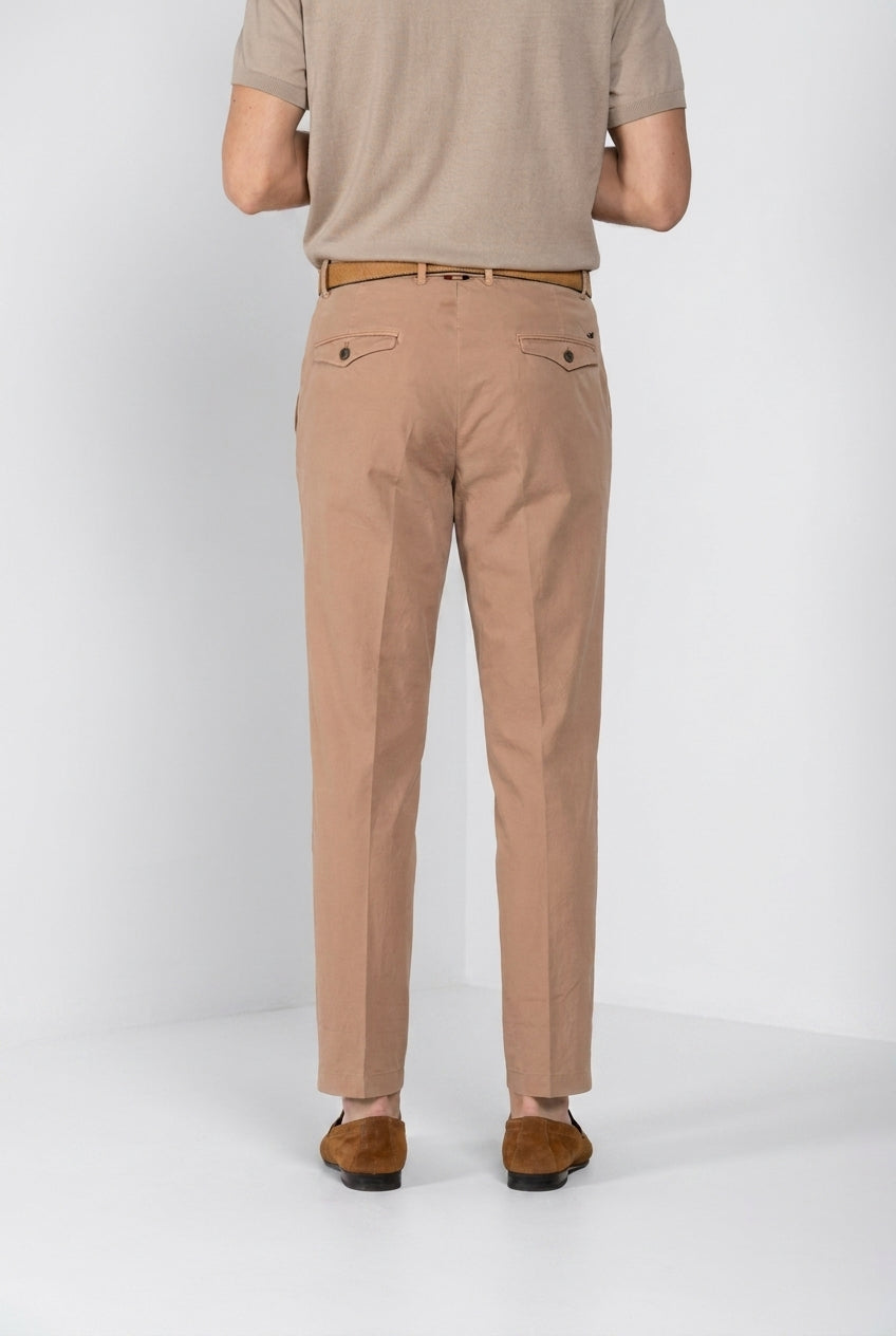 Chinos pantalon chino homme en toile oxford relaxed fit