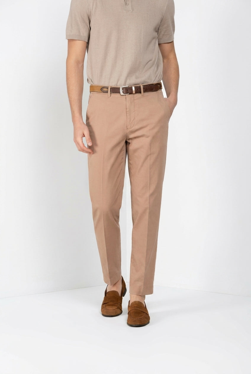 Chinos Hose Chino Herren aus Oxford-Canvas relaxed fit