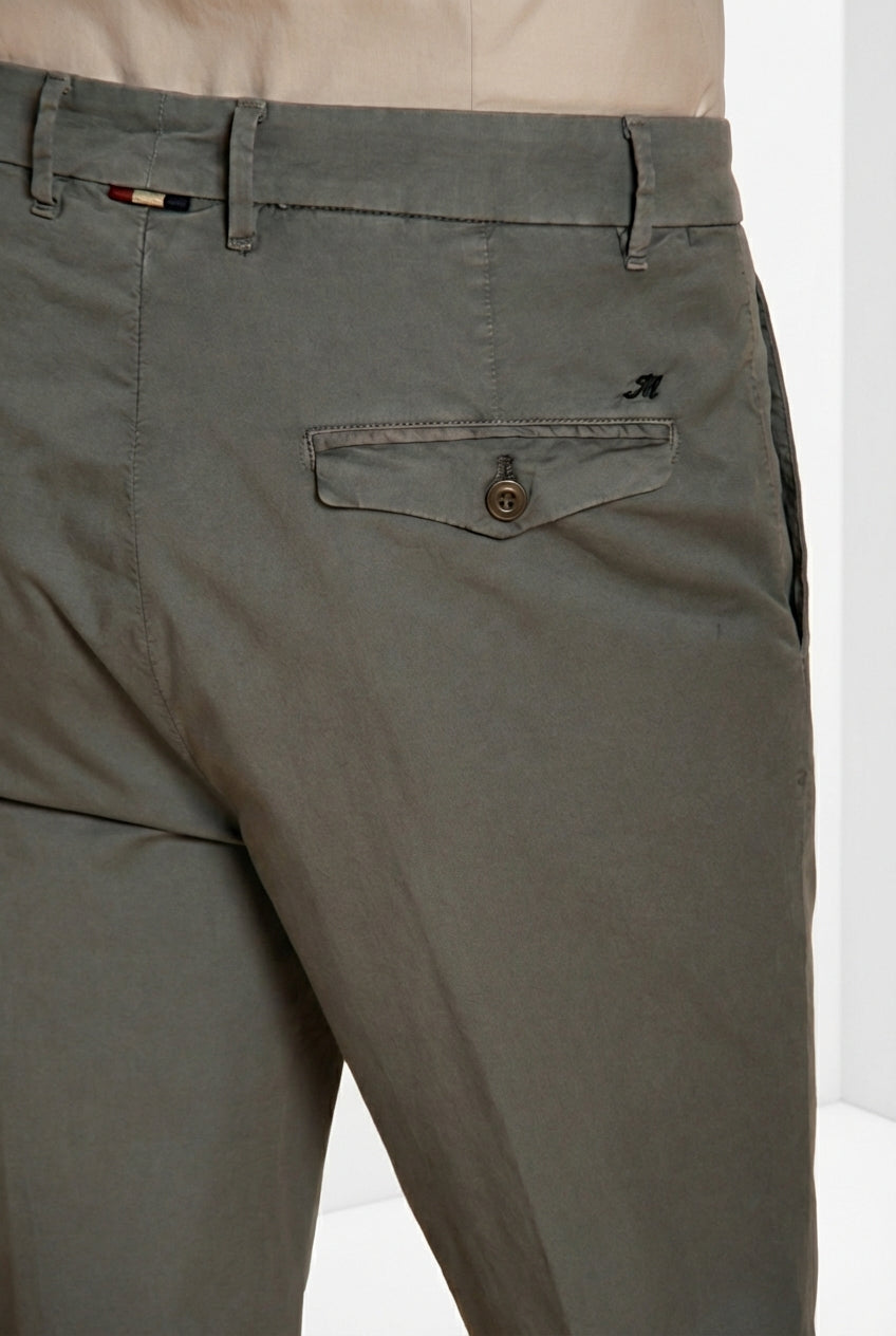 Pinces Hose Chino Herren aus Stretch-Gabardine relaxed fit