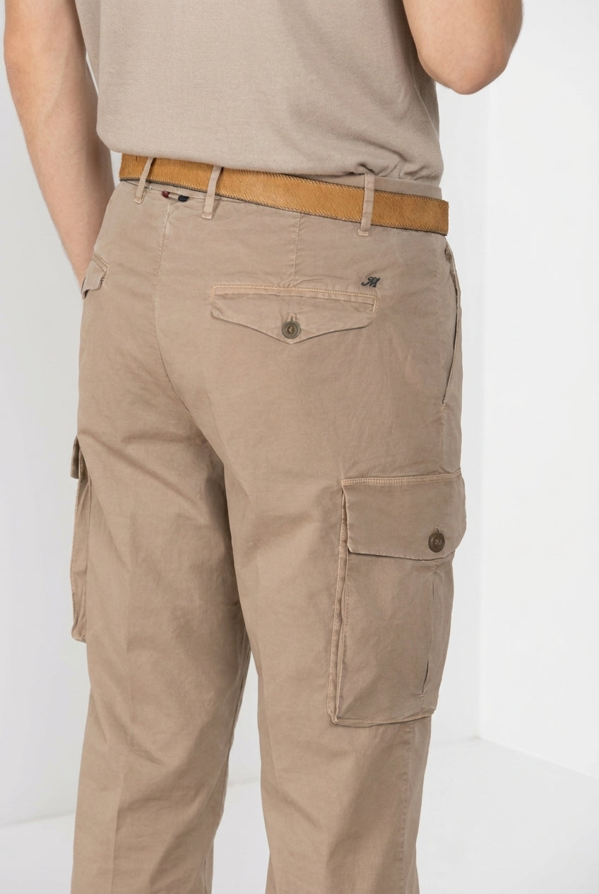 Cargo pantalon cargo homme en twill léger stretch relaxed fit
