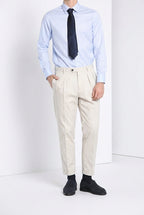 Don Johnson 2 Pinces Herren-Chinohose in bull carrot fit