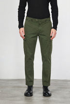 Chile Herren-Cargohose aus Gabardine mit carrot fit