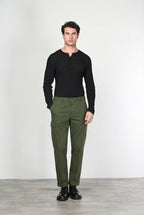 Chile Herren-Cargohose aus Gabardine mit carrot fit