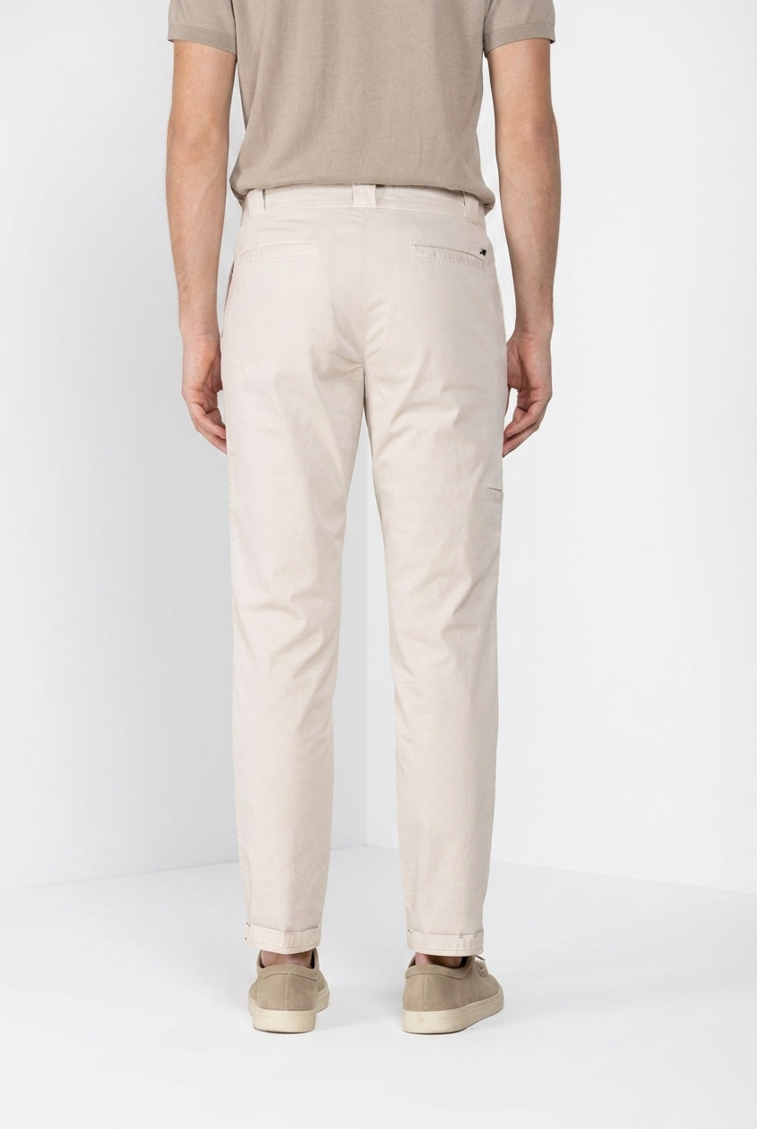 Madison M74 Hose Chino Herren aus leichtem Stretch Twill carrot fit