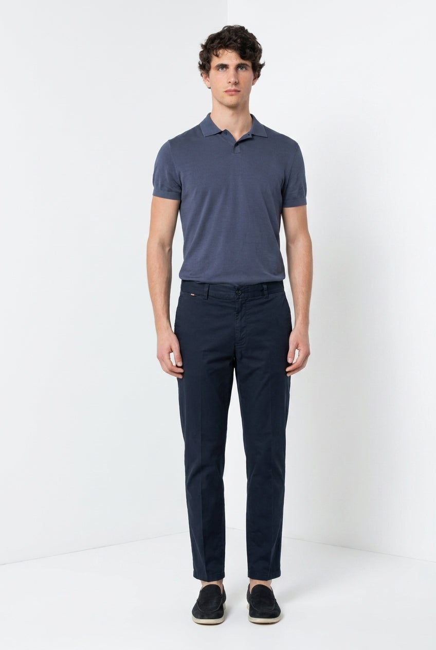 Madison M74 Hose Chino Herren aus leicht Stretch Twill carrot fit