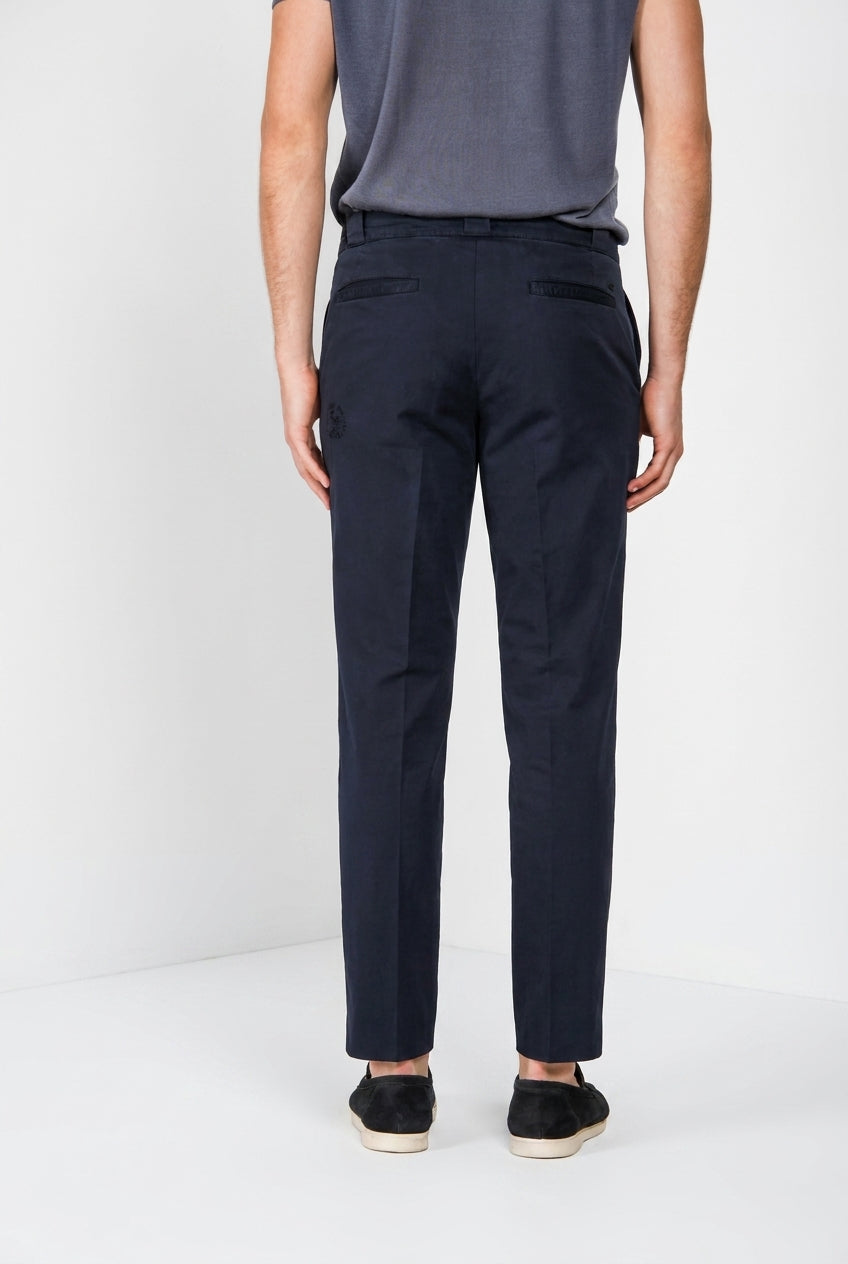 Madison M74 pantalon chino homme en twill léger stretch carrot fit
