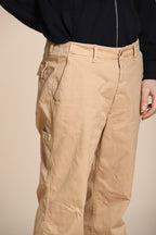 Foto 2 San Andreas M74 pantalone cargo uomo in gabardina relaxed fit