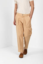 Cuba Work M74 pantalon cargo homme en coton flammè relaxed fit ①