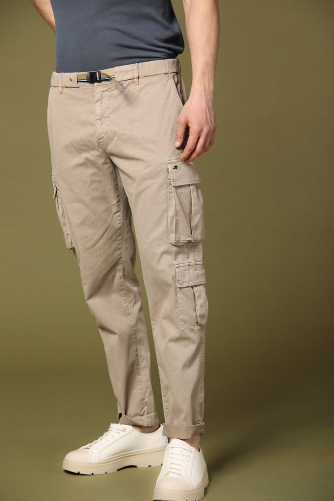 Image 3 de pantalon cargo pour homme modèle Bahamas Bunckle en stuc, coupe régulière de Mason's