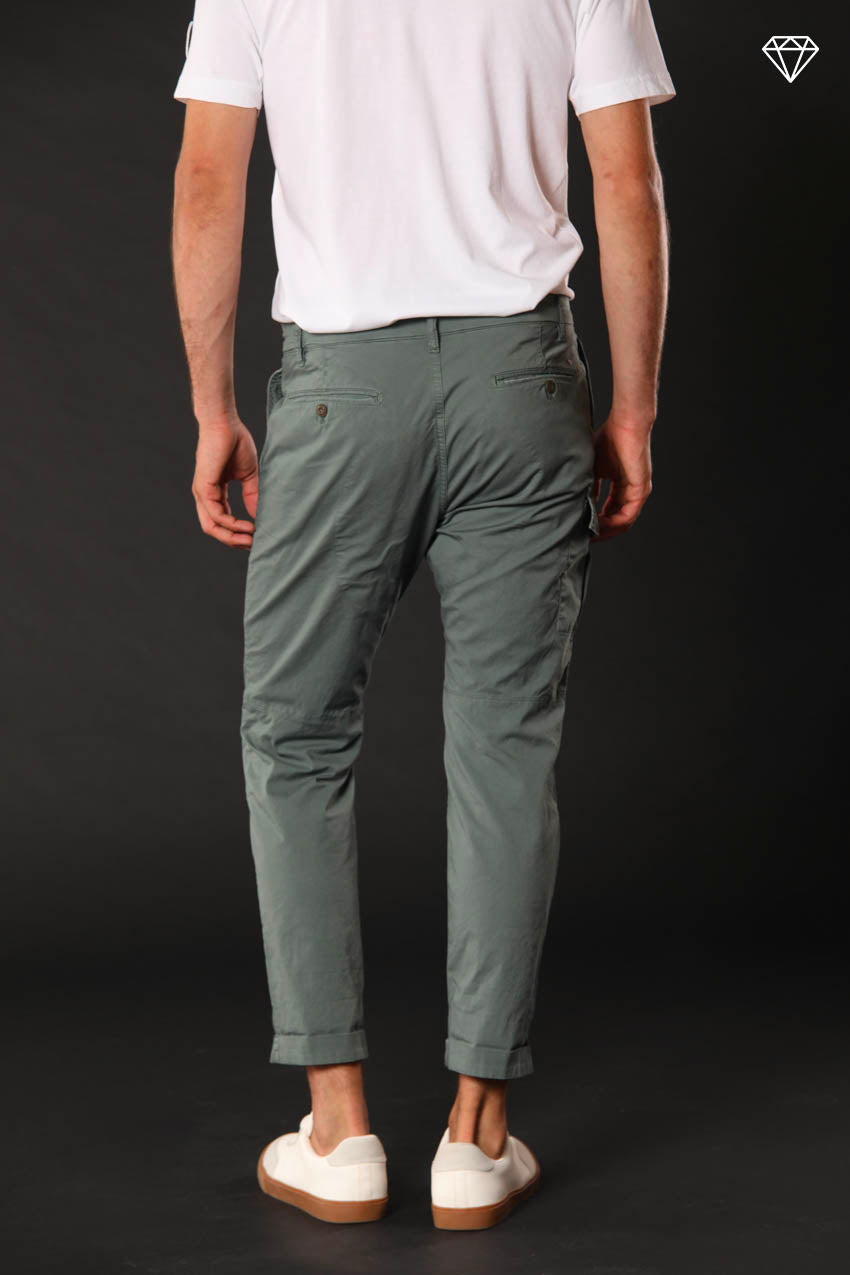 George Coolpocket pantalone cargo uomo in cotone pima leggero ltd carrot fit ①