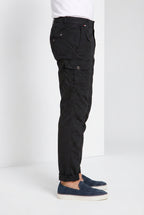 George Coolpocket Hose Cargo Herren aus leichtem Stretch Twill Logo Edition carrot fit ①