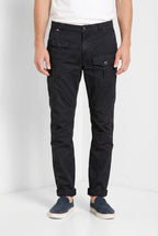 George Coolpocket Hose Cargo Herren aus leichtem Stretch Twill Logo Edition carrot fit ①