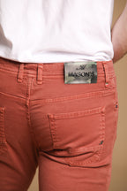 Harris 5-Taschen Herrenjeans in Gabardine mit Camouflage-Muster Slim Fit