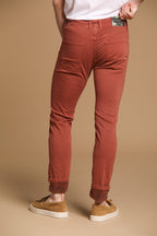 Harris 5-Taschen Herrenjeans in Gabardine mit Camouflage-Muster Slim Fit