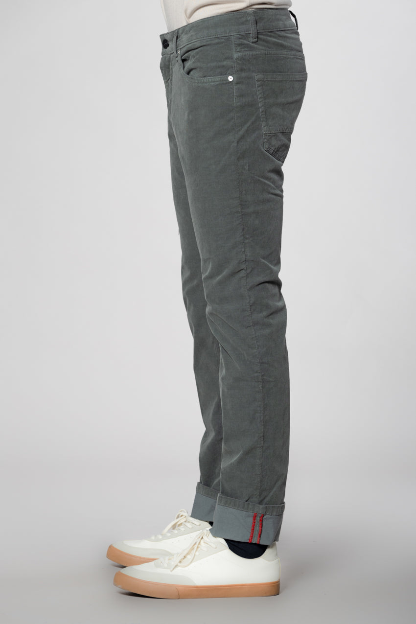 Harris pantalon 5 poches homme en velours 1000 côtes slim fit