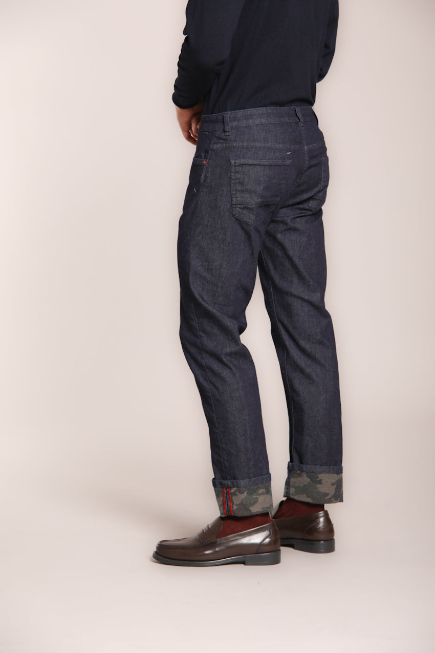 Foto 5 Harris Regular pantalone 5 tasche uomo in denim regular fit
