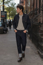 Harris 5-Pocket-Hose für Herren aus Stretch-Techno-Denim Carrot Fit