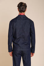 Work men's overshirt jacket in denim