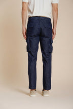 Chile pantalon cargo homme en denim regular fit