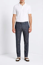Milano men's chino pants in denim extra slim fit
