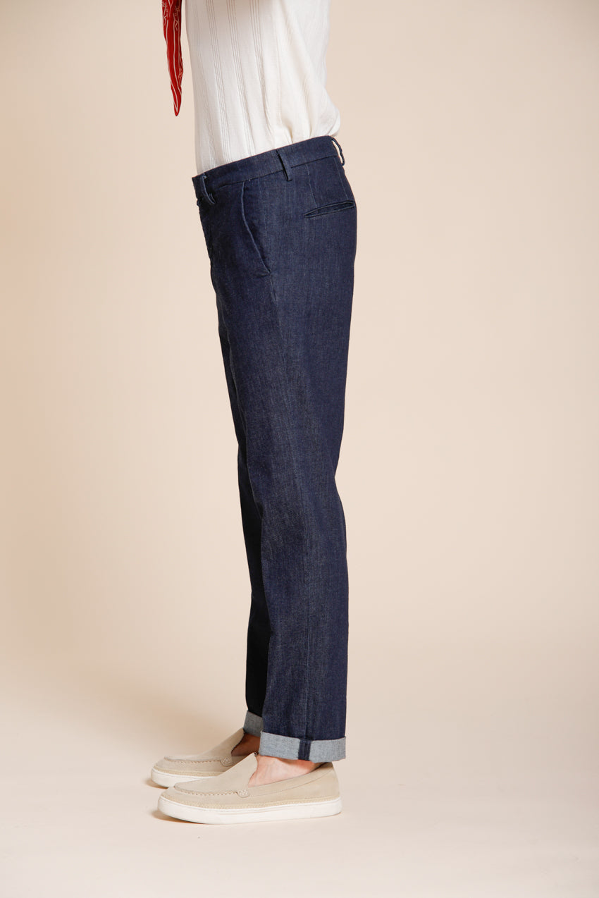 Boston Hose Chino Herren aus Denim relaxed fit