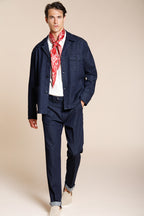 Boston Hose Chino Herren aus Denim relaxed fit