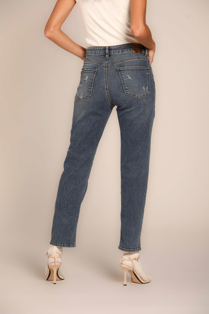 Agnes pantalon pour femme 5 poches en denim stretch coupe régulière