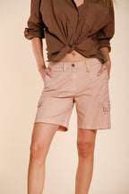 Chile Bermuda Cargo Damen aus leichtem Stretch-Twill slim fit