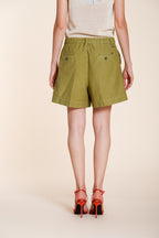 Dallas Bermuda Cargo Dame aus Satin relaxed fit