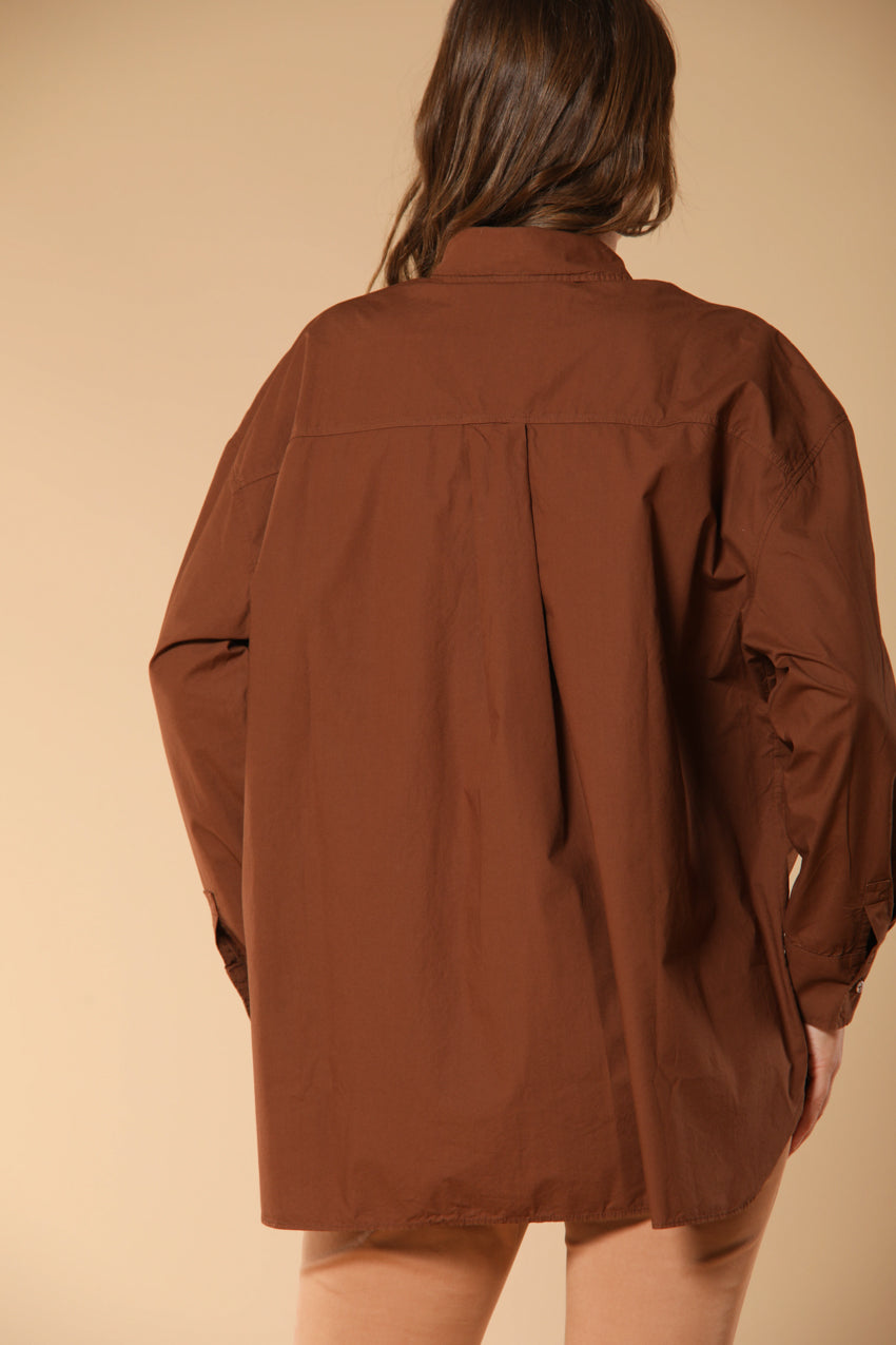 Lauren women's shirt long-sleeved in poplin