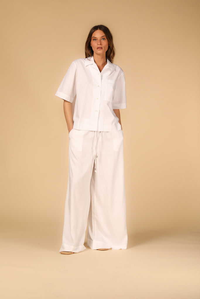 Image 2 de chemise femme modèle Florida en blanc de Mason's