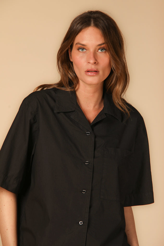 Image 5 de chemise femme modèle Florida en noir de Mason's